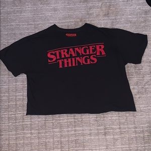 Netflix Stranger Things Crop Top